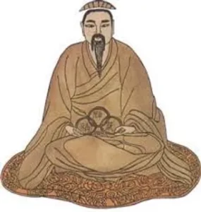 Ancient Chinese Man with three rings Charlotte Acu Bodywork