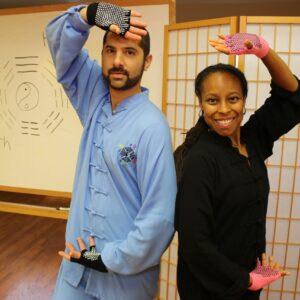 Joi and Yadi doing Qigong Charlotte Acu Bodywork Eastern Traditional Healing Arts