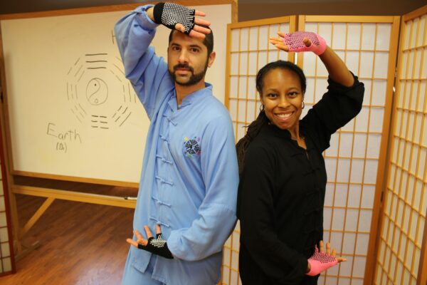 Joi and Yadi doing Qigong Charlotte Acu Bodywork Eastern Traditional Healing Arts