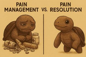 Turtles in pain and free from pain