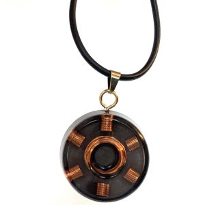 Lakhovsky Black Shungite Six Harmonies Pendant